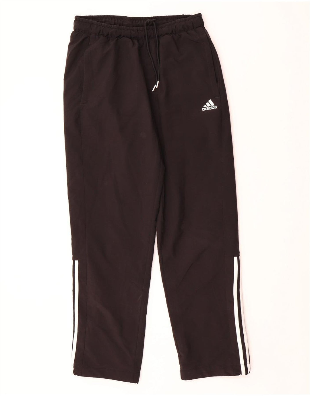 ADIDAS Mens Climalite Tracksuit Trousers Medium Black Polyester