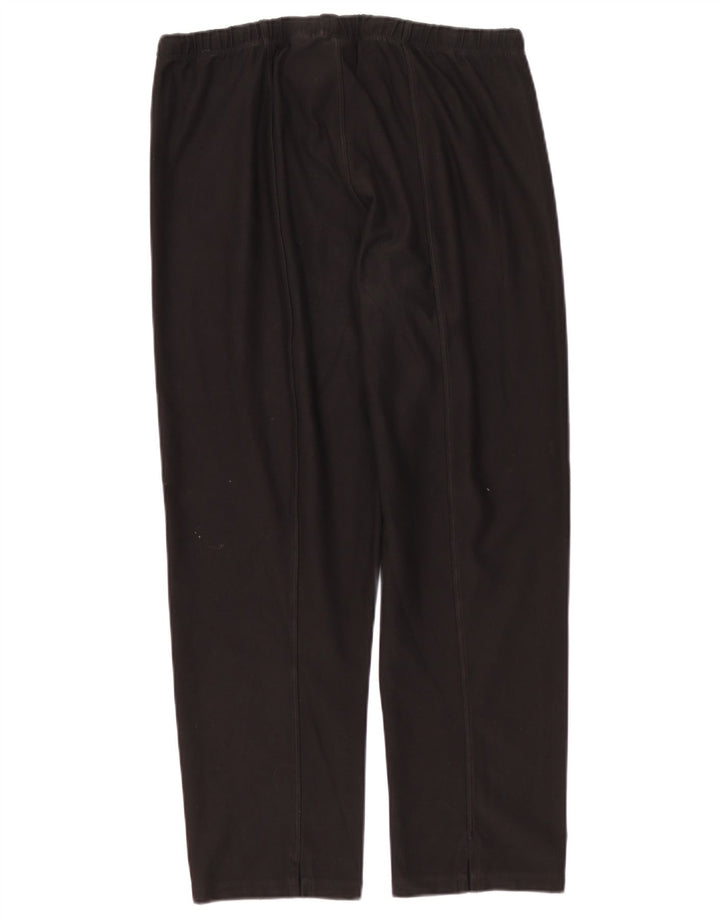 Γυναικεία φόρμα NIKE Dri Fit Παντελόνι UK 12 Μεσαίου Μαύρου Πολυεστέρα