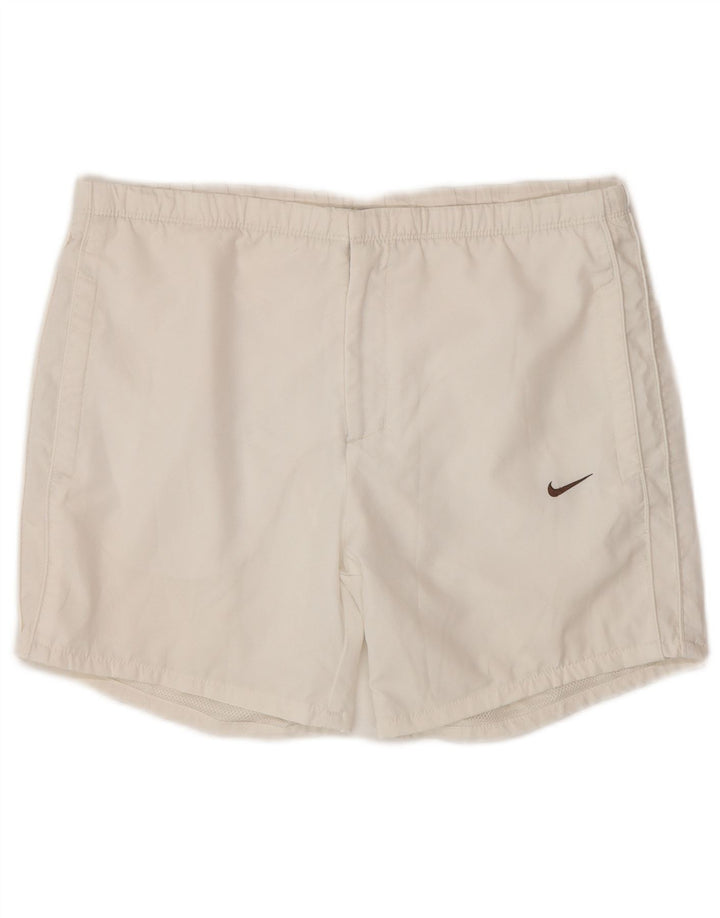 Γυναικείο σορτς κολύμβησης Nike UK 10/12 σε μεσαίο λευκό