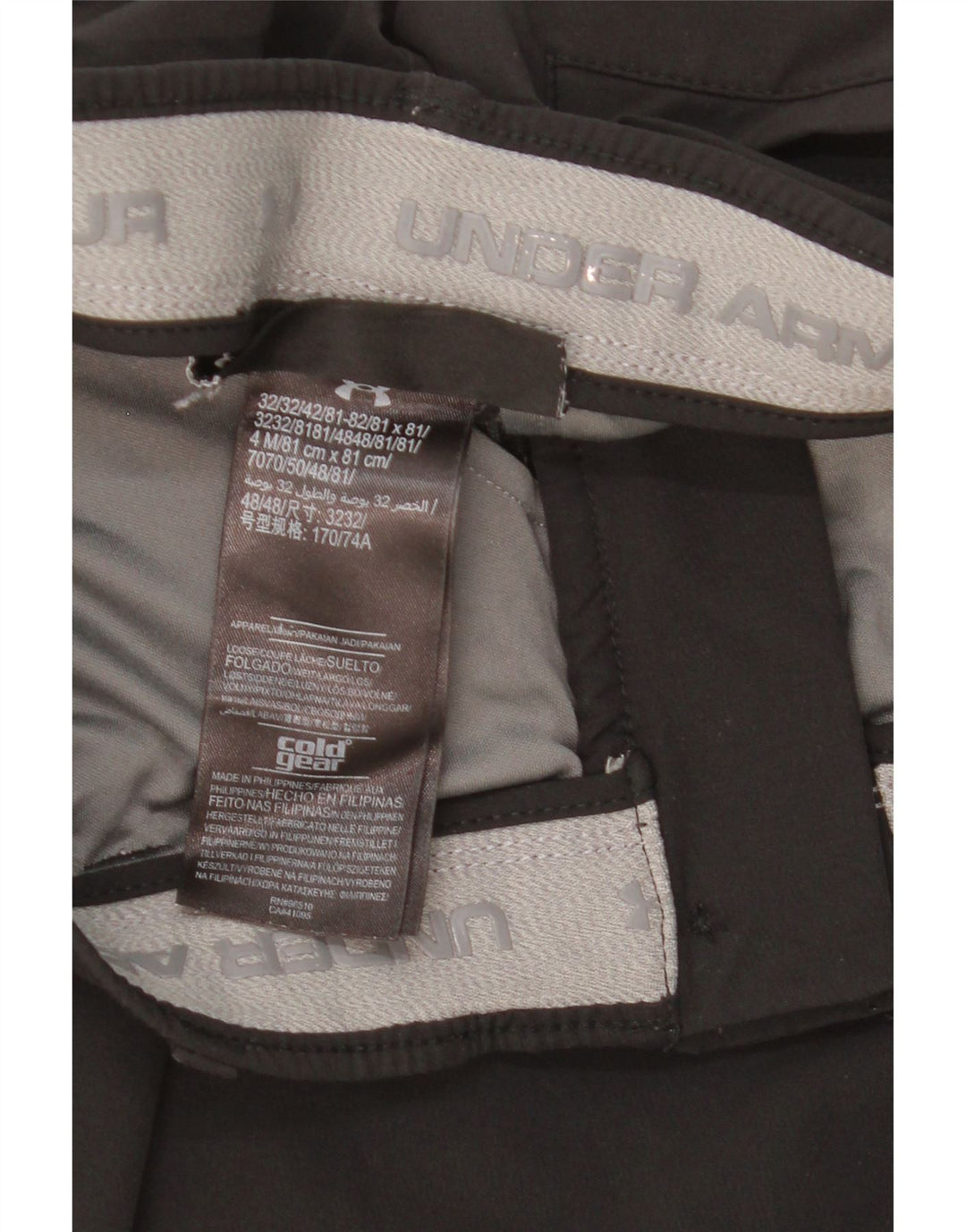 Under Armour Γυναικείο Cold Gear Slim παντελόνι Chino W30 L30 μαύρο πολυεστέρα