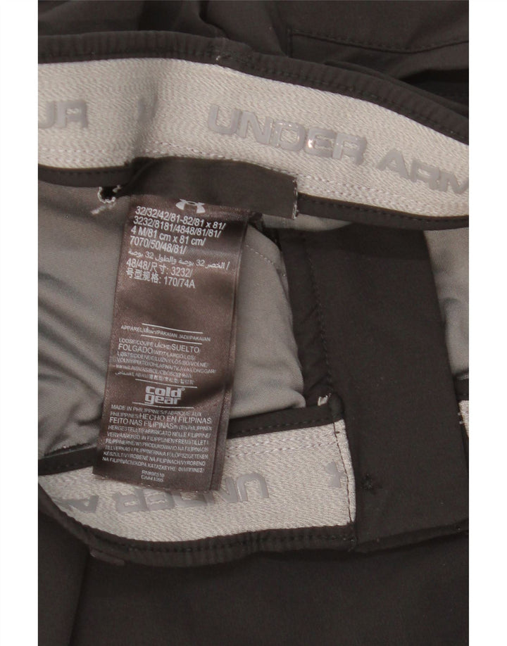 Under Armour Γυναικείο Cold Gear Slim παντελόνι Chino W30 L30 μαύρο πολυεστέρα