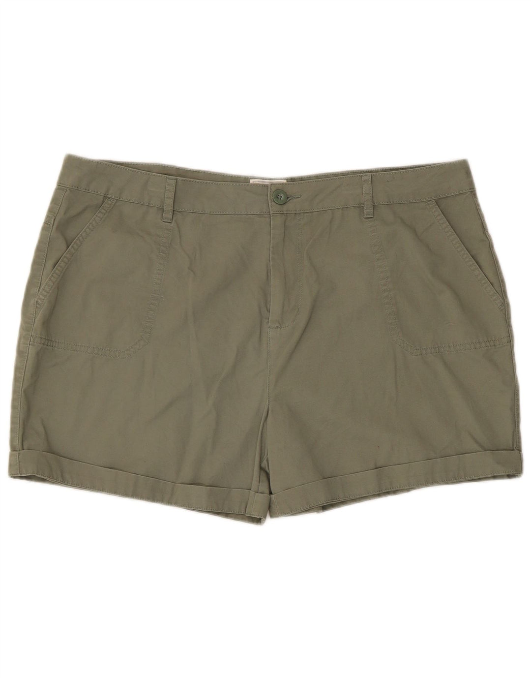 Mountain Warehouse Γυναικείο Σορτς Cargo W38 XL Χακί Βαμβακερό