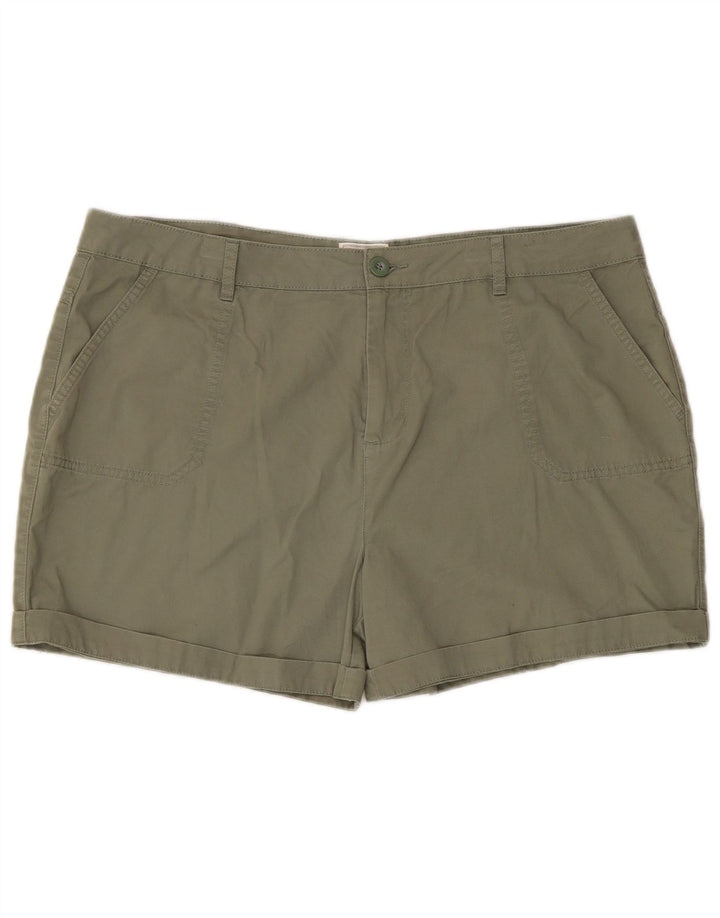Mountain Warehouse Γυναικείο Σορτς Cargo W38 XL Χακί Βαμβακερό