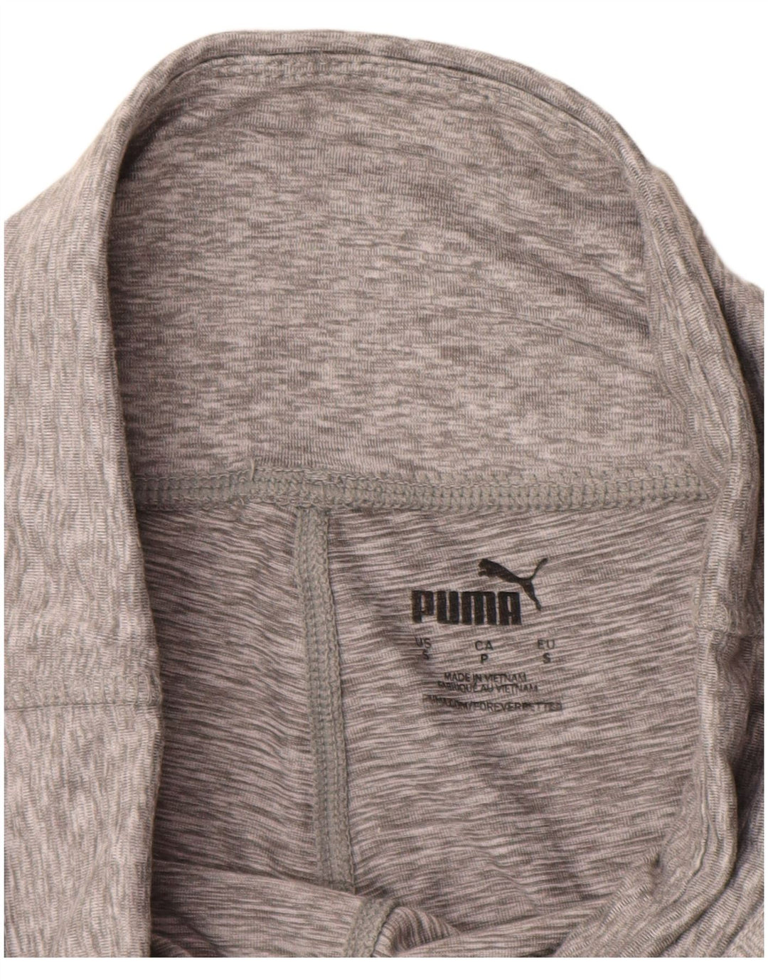 Γυναικεία αθλητική φόρμα PUMA παντελόνι Joggers UK 10 Small Grey Flecked Polyester
