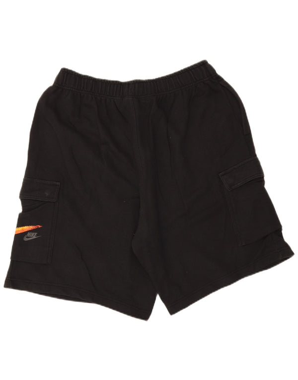Nike Mens Graphic Cargo Sport Shorts XL  Black Cotton