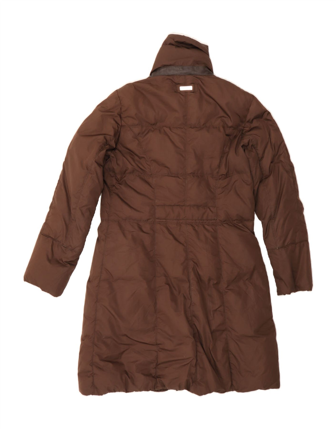 HENRY COTTONS Womens Padded Coat IT 44 Medium Brown Polyester Vintage Henry Cottons and Second-Hand Henry Cottons from Messina Hembry 
