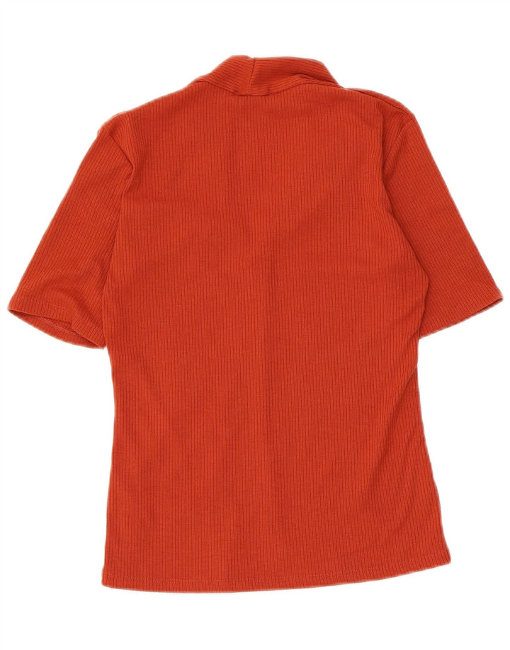 Zara Γυναικεία Μπλούζα Τοπ UK 8 Small Orange