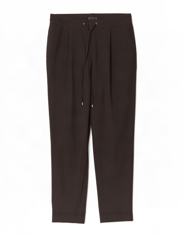 Marks & Spencer Γυναικείο ίσιο παντελόνι Chino UK 14 Large W32 L28 Grey