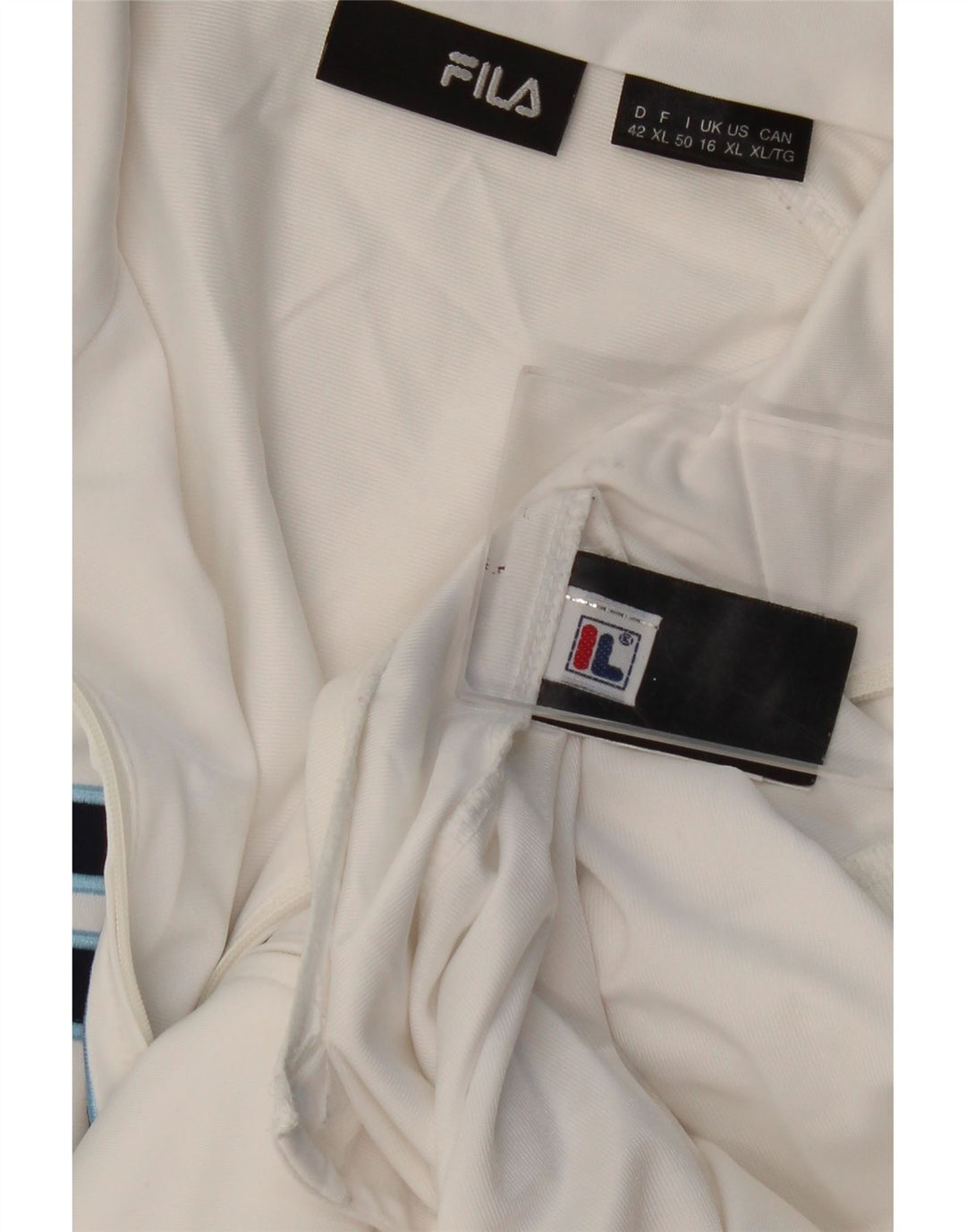 Γυναικεία φόρμα γραφικών Fila Top Jacket UK 16 Large White