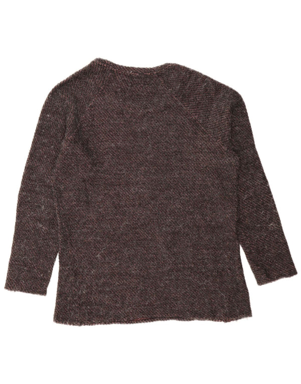 Ανδρικό πουλόβερ Zara Boat Neck Jumper Ακρυλικό μεσαίο γκρι ριγέ