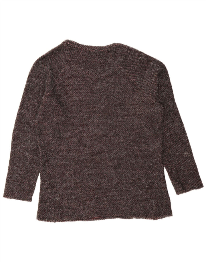 Ανδρικό πουλόβερ Zara Boat Neck Jumper Ακρυλικό μεσαίο γκρι ριγέ