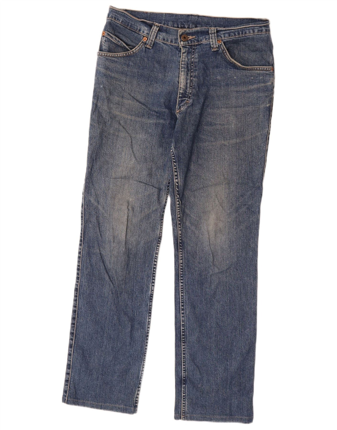 Mustang Ανδρικό Tramper Straight Jeans W34 L29 Μπλε Βαμβακερό