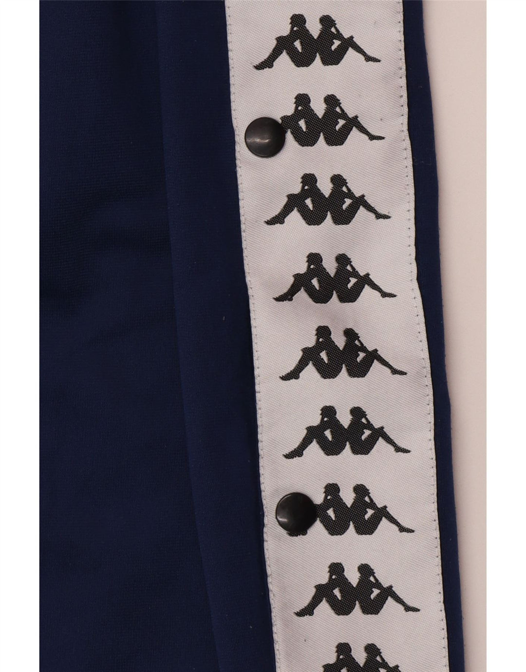 KAPPA Ανδρική φόρμα αθλητικής γραφικής παντελόνι 2XL Navy Blue Colorblock Πολυεστέρας