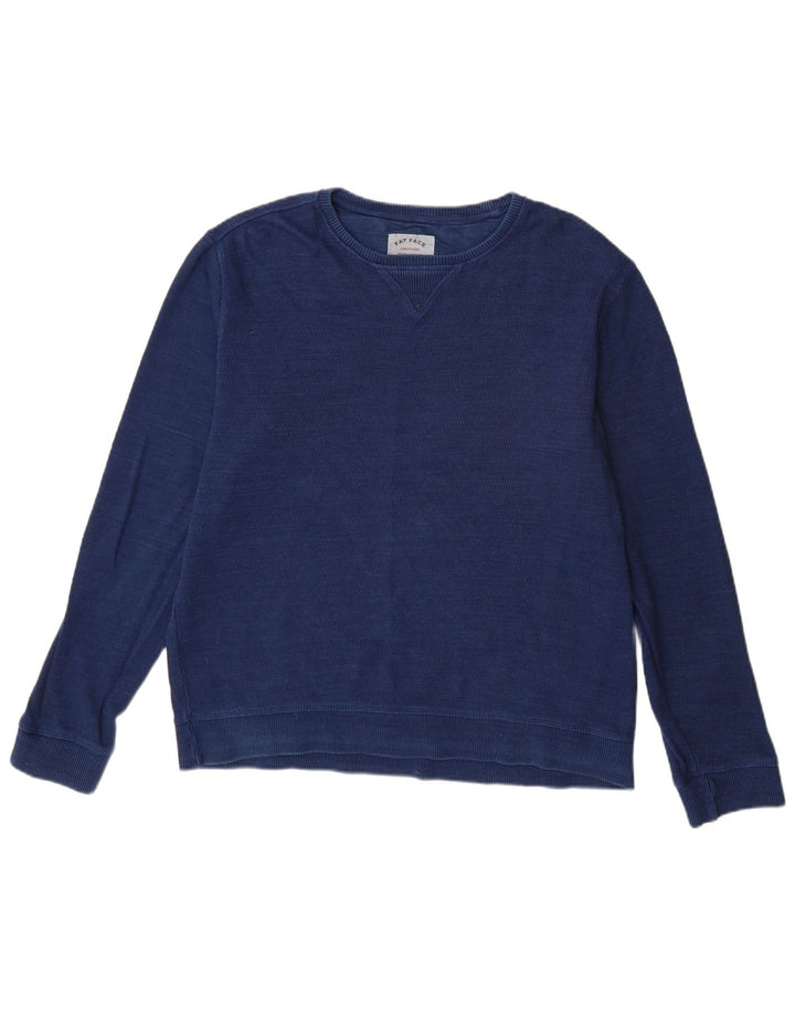 Ανδρικό φούτερ Fat Face Jumper Medium Navy Blue βαμβακερό