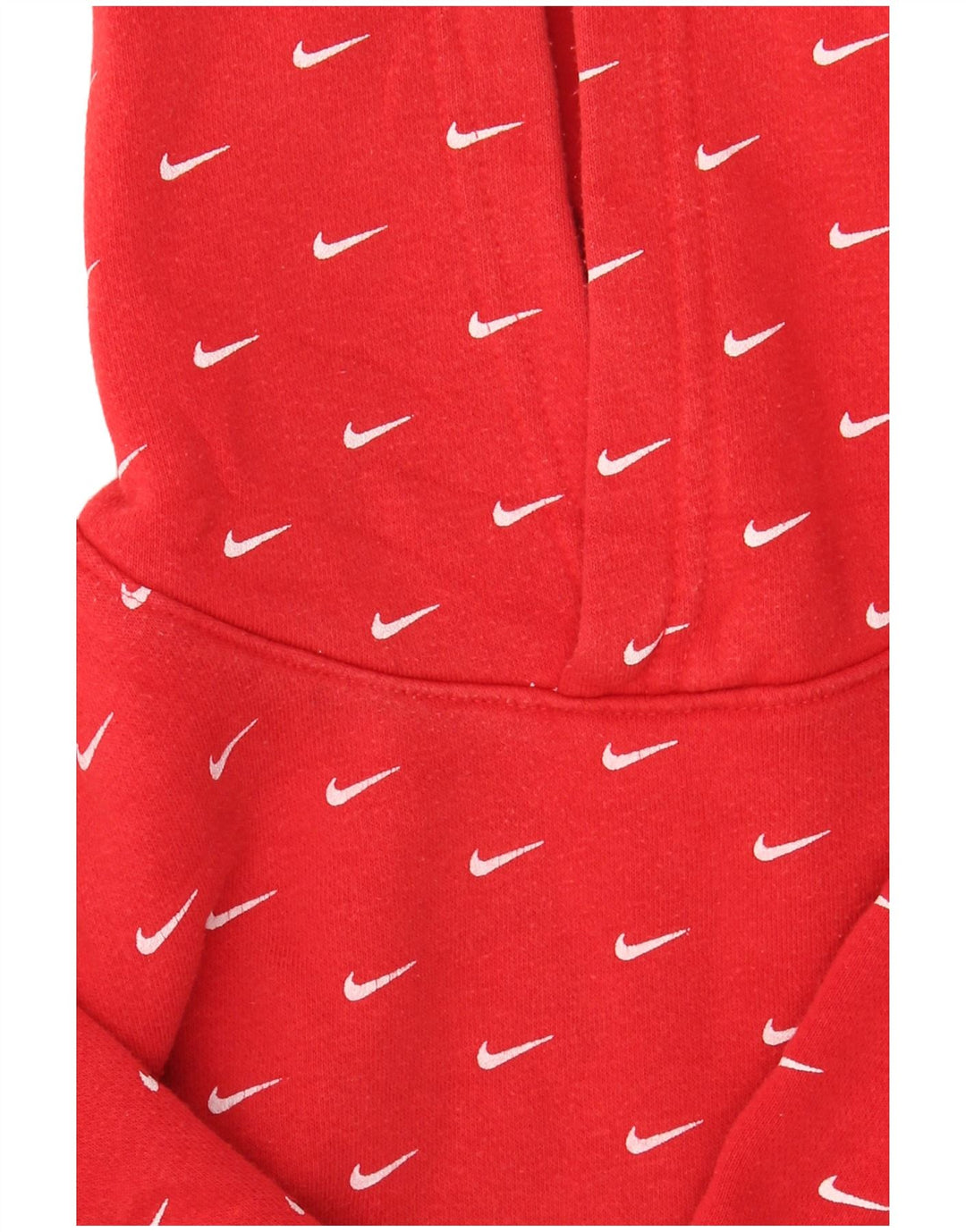 Nike Boys Hoodie Jumper 6-7 Years Red Cotton