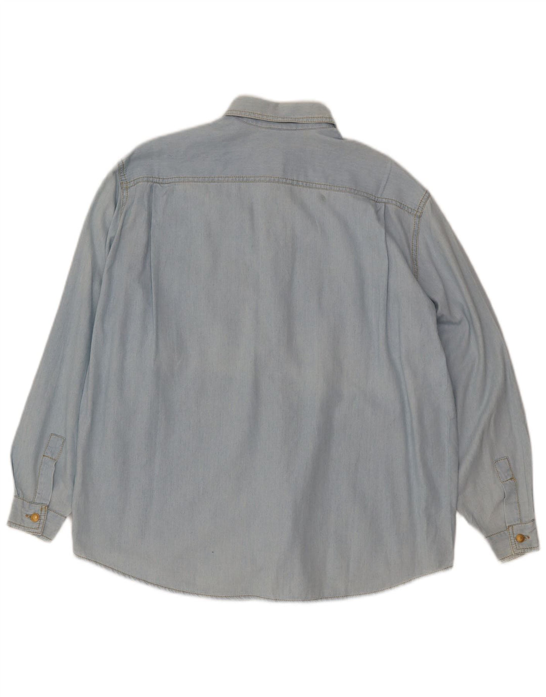 Roccobarocco Γυναικείο Τζιν Πουκάμισο IT 42 Μεσαίο Μπλε Βαμβακερό