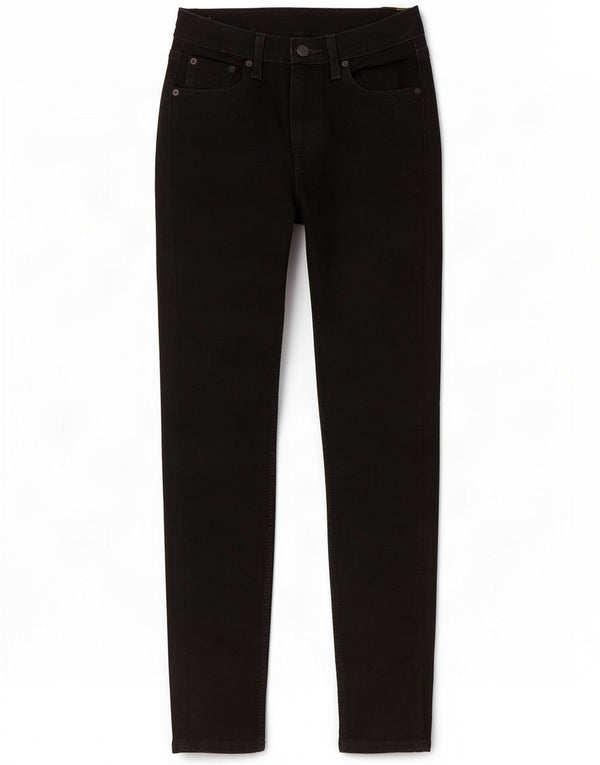 Levi's Mens 519 Hi-ball Super Skinny Jeans W30 L28 Black Cotton