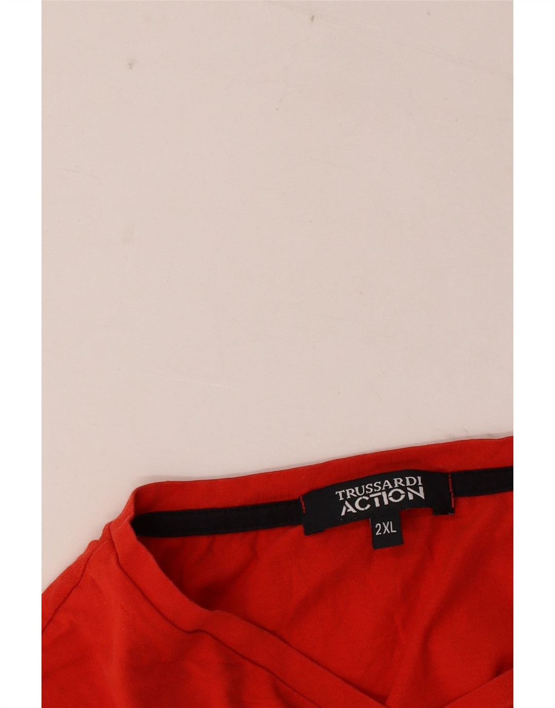 Ανδρικό γραφικό T-Shirt Trussardi Top 2XL Κόκκινο