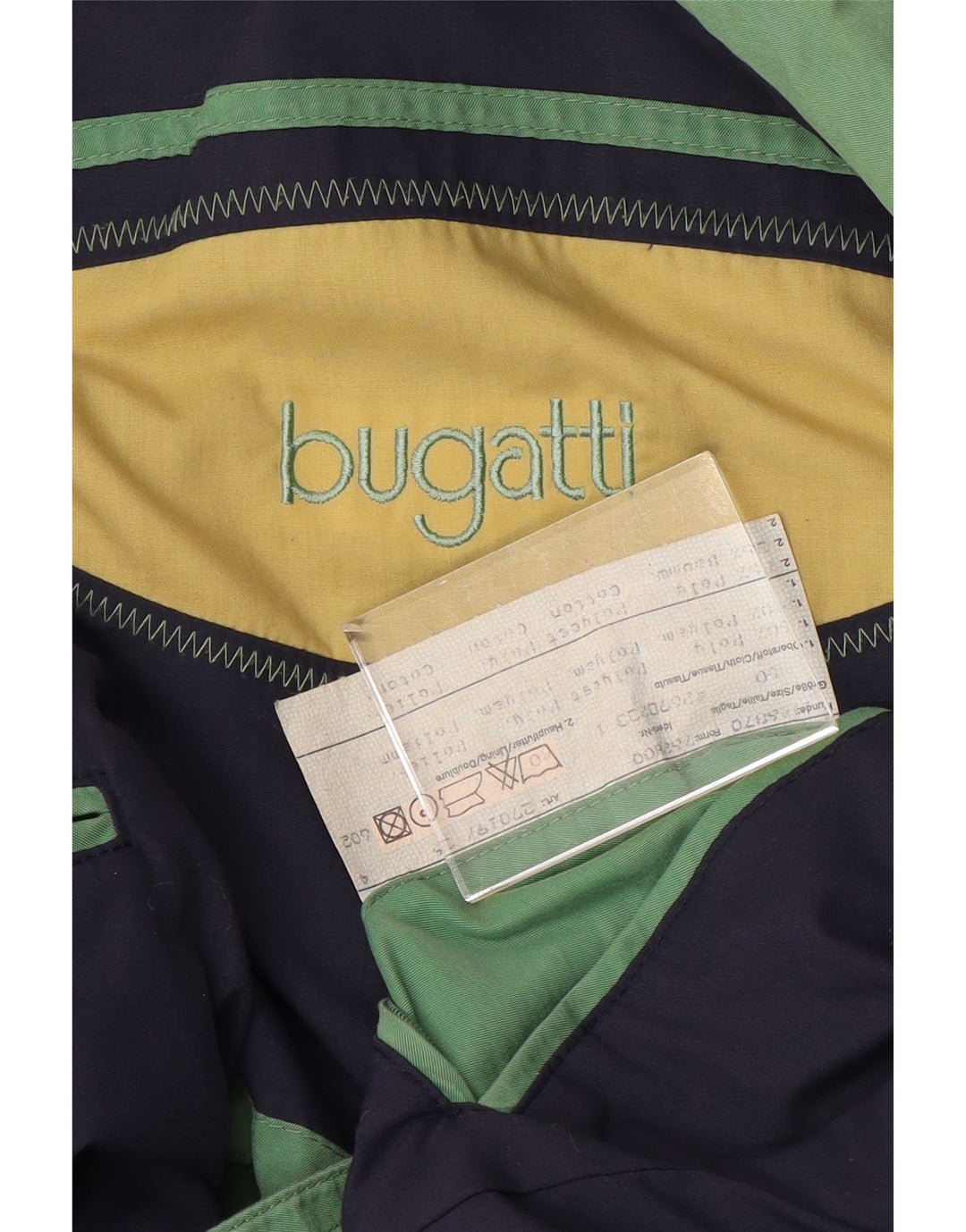 Ανδρικό μπουφάν BUGATTI Bomber IT 50 Large Green Polyester