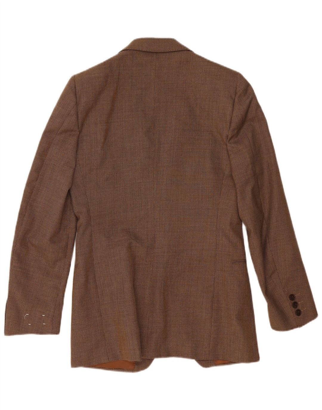 Vintage Ανδρικό Μπουφάν Blazer 2 Κουμπιών IT 48 Μεσαίου καφέ Πολυεστέρας