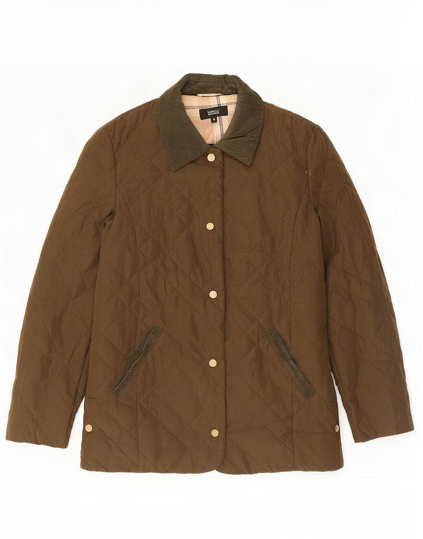 Marks & Spencer Γυναικείο Καπιτονέ μπουφάν UK 12 Medium Khaki Polyester