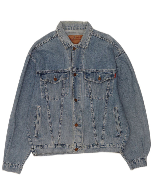 Κάλυμμα Ανδρικό τζιν μπουφάν UK 38 Medium Blue