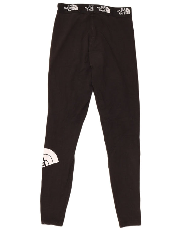 Γυναικείο γραφικό κολάν North Face UK 10 Small μαύρο βαμβακερό