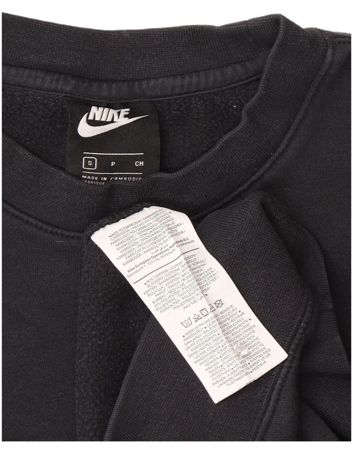 Ανδρικό φούτερ Nike Jumper Μικρό μαύρο βαμβακερό