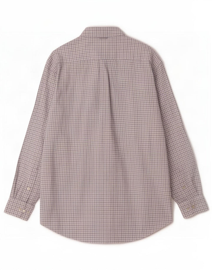 Ανδρικό πουκάμισο Tommy Hilfiger Large White Check Cotton
