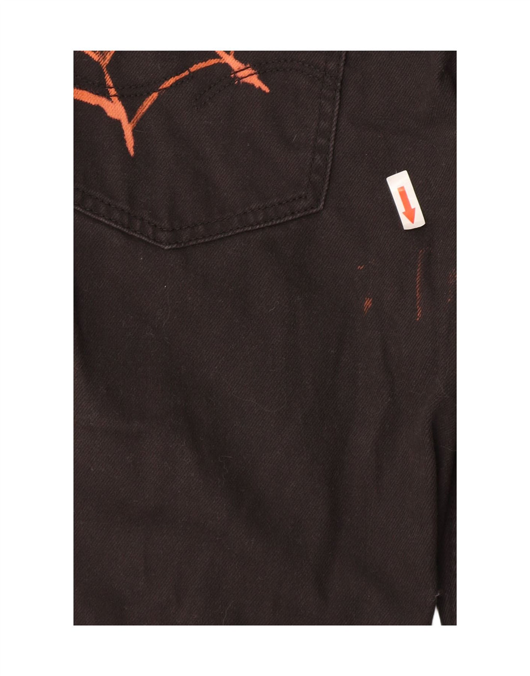 Jack & Jones Ανδρικό τζιν ίσιο W32 L32 μαύρο βαμβακερό