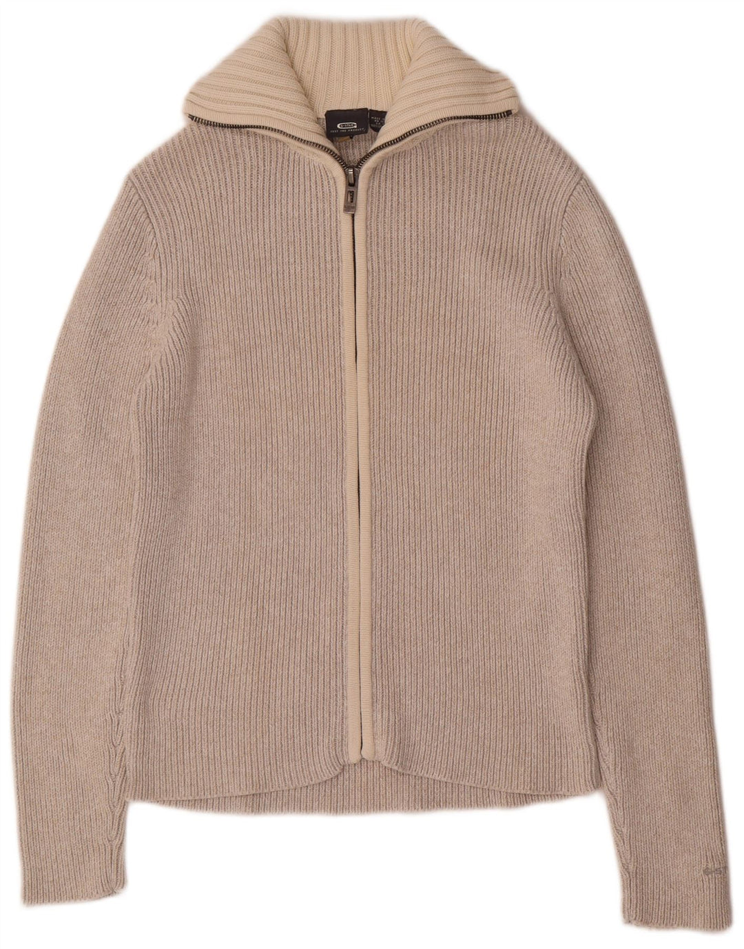 Ανδρικό πουλόβερ G-Star Graphic Cardigan Μεσαίο Μπεζ βαμβακερό
