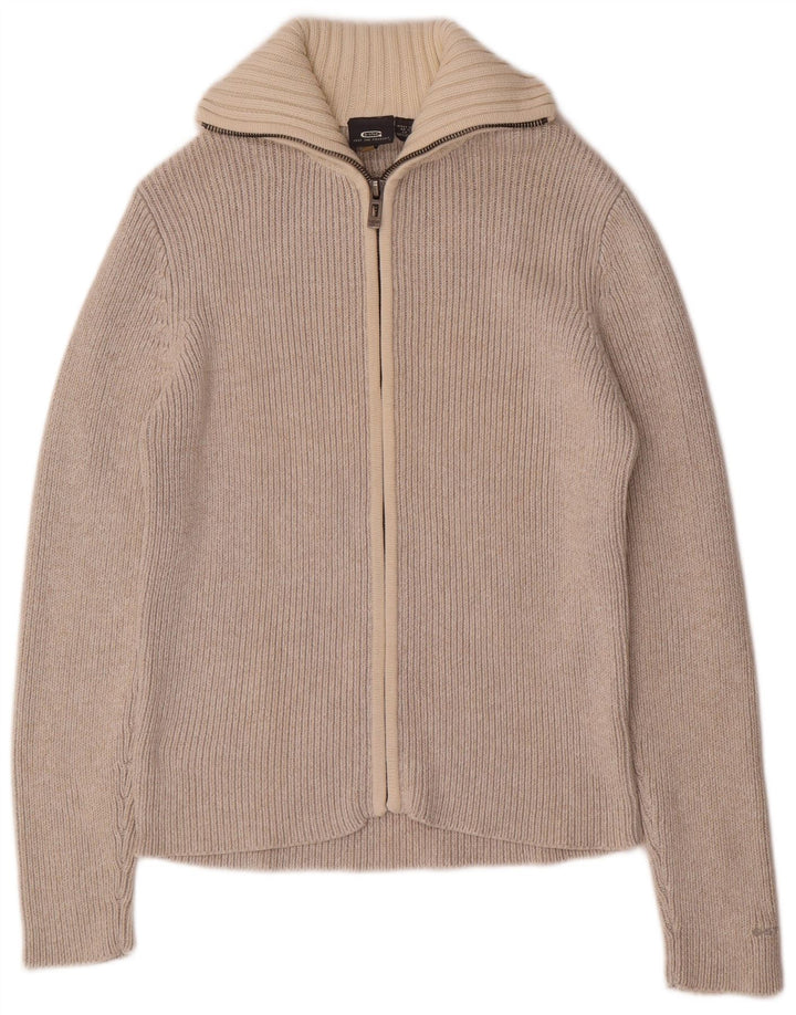 Ανδρικό πουλόβερ G-Star Graphic Cardigan Μεσαίο Μπεζ βαμβακερό