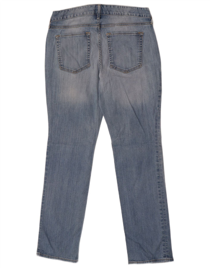 Eddie Bauer Γυναικείο καμπυλωτό ίσιο τζιν US 6 Medium W28 L29 Μπλε βαμβακερό