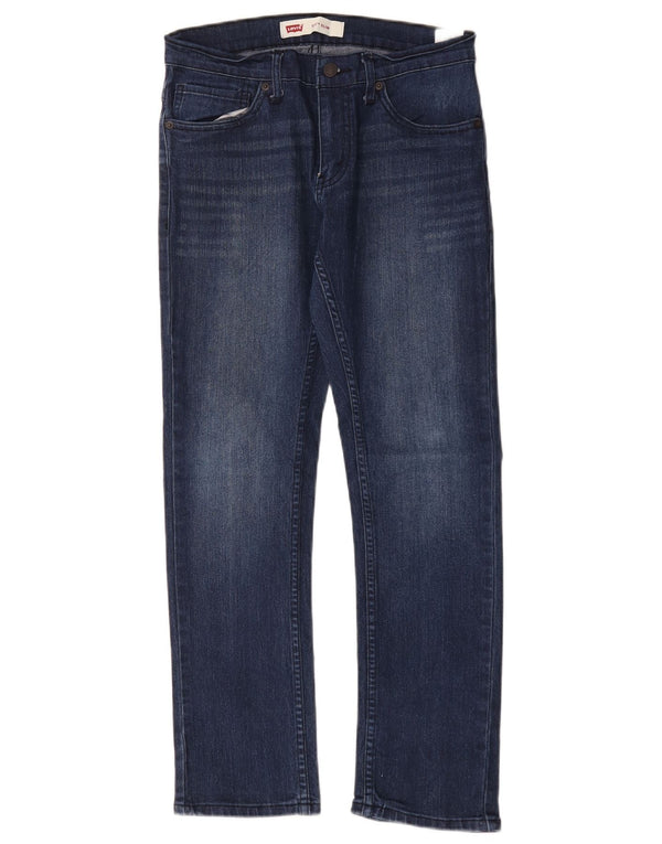 Levi's Girls 511 Slim Jeans 15-16 ετών W28 L28 Navy Blue Cotton