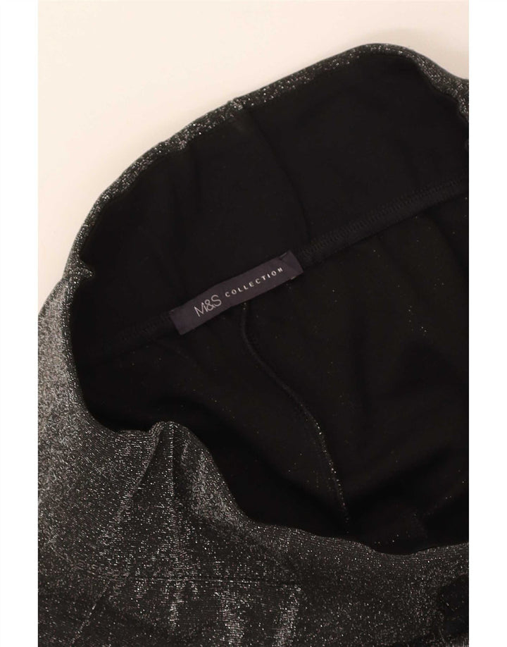 Γυναικεία κολάν Marks & Spencer UK 8 Small Black Flecked