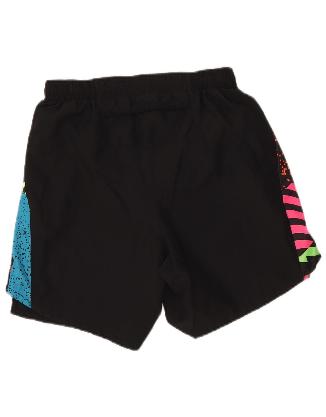 Γυναικείο γραφικό αθλητικό σορτς Nike Dri Fit, μικρό μαύρο