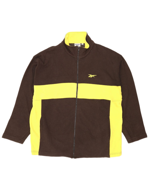 Ανδρική φόρμα Reebok Regular Fit Top Jacket XL Brown Colourblock Sports