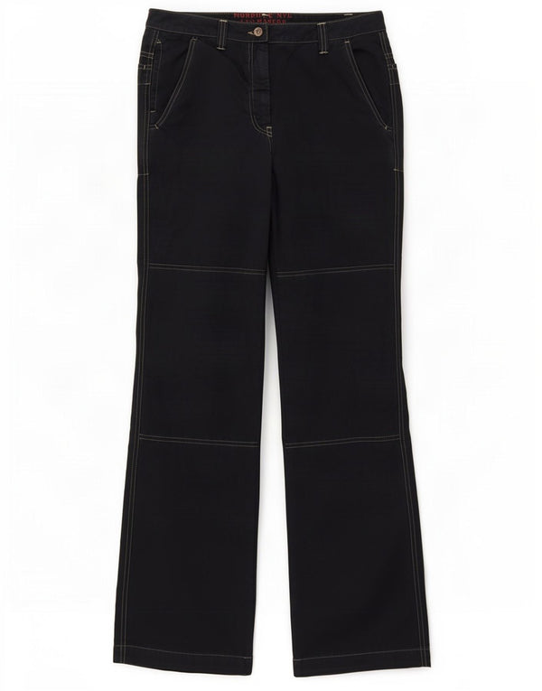 Murphy & Nye Γυναικεία Sailmakers Straight Παντελόνια W31 L33 Navy Blue Cotton