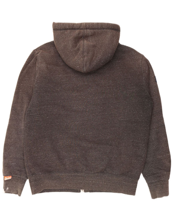Superdry Ανδρικό πουλόβερ Sherpa Zip Hoodie XL Γκρι βαμβακερό