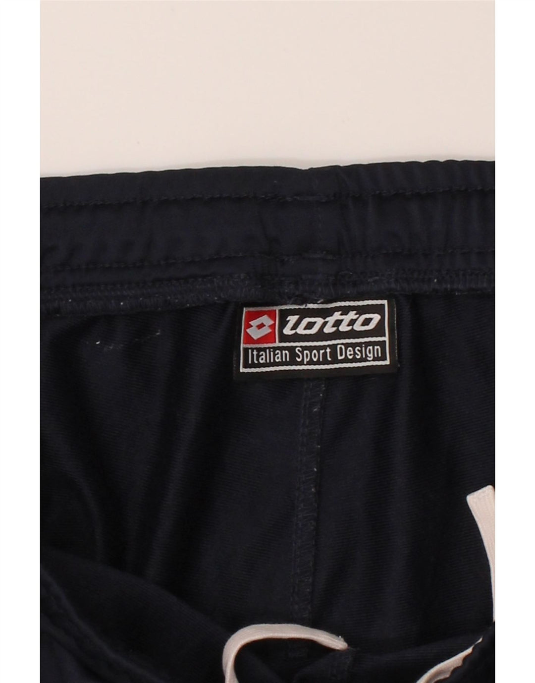 LOTTO Mens Tracksuit Trousers Medium  Navy Blue Vintage Lotto and Second-Hand Lotto from Messina Hembry 
