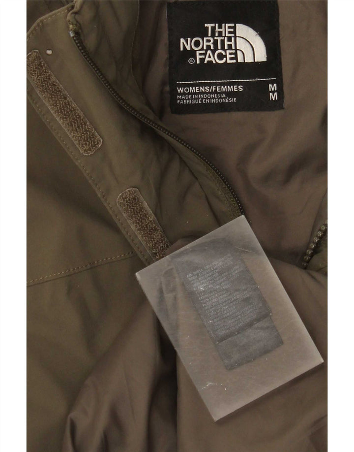 The North Face γυναικείο μπουφάν με κουκούλα αντιανεμικό UK 14 Medium Khaki