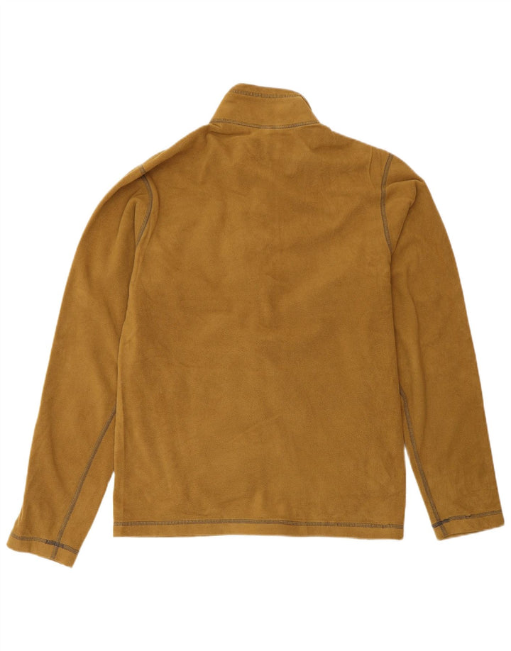 Eddie Bauer Ανδρικό Fleece Jacket UK 36 Small Brown Colourblock Πολυεστέρας
