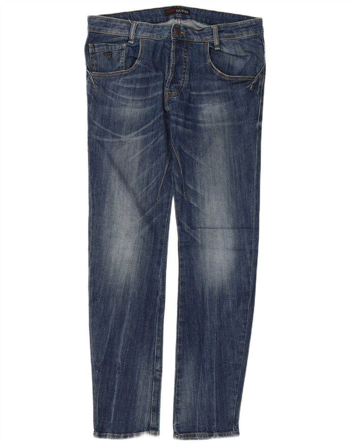 Guess Ανδρικό Slim Jeans W32 L32 Blue Cotton