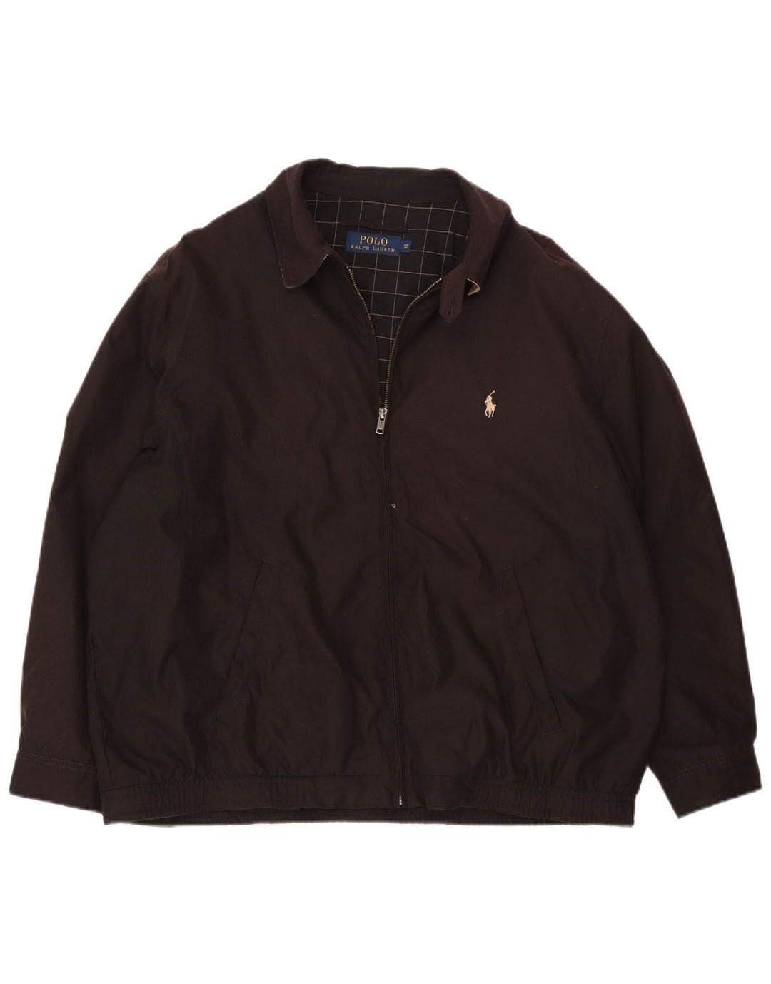 Polo Ralph Lauren Ανδρικό Big Bomber Jacket UK 42 XL καφέ πολυεστέρας