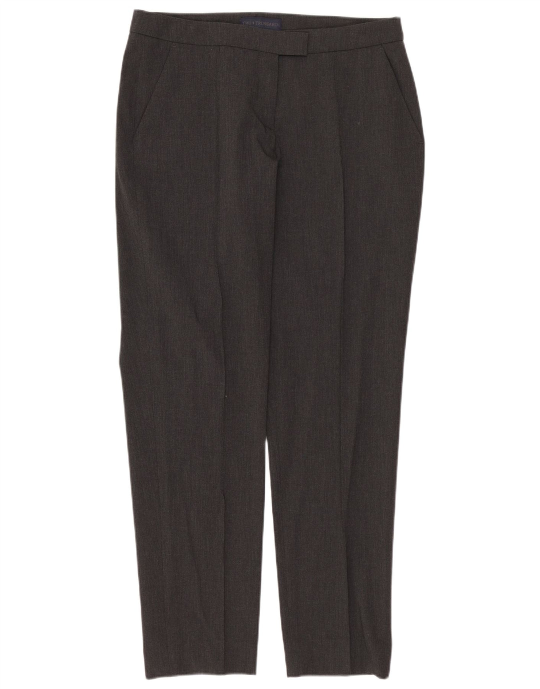 Trussardi Γυναικείο Slim Suit Παντελόνι IT 40 Small W30 L27 Grey Polyester