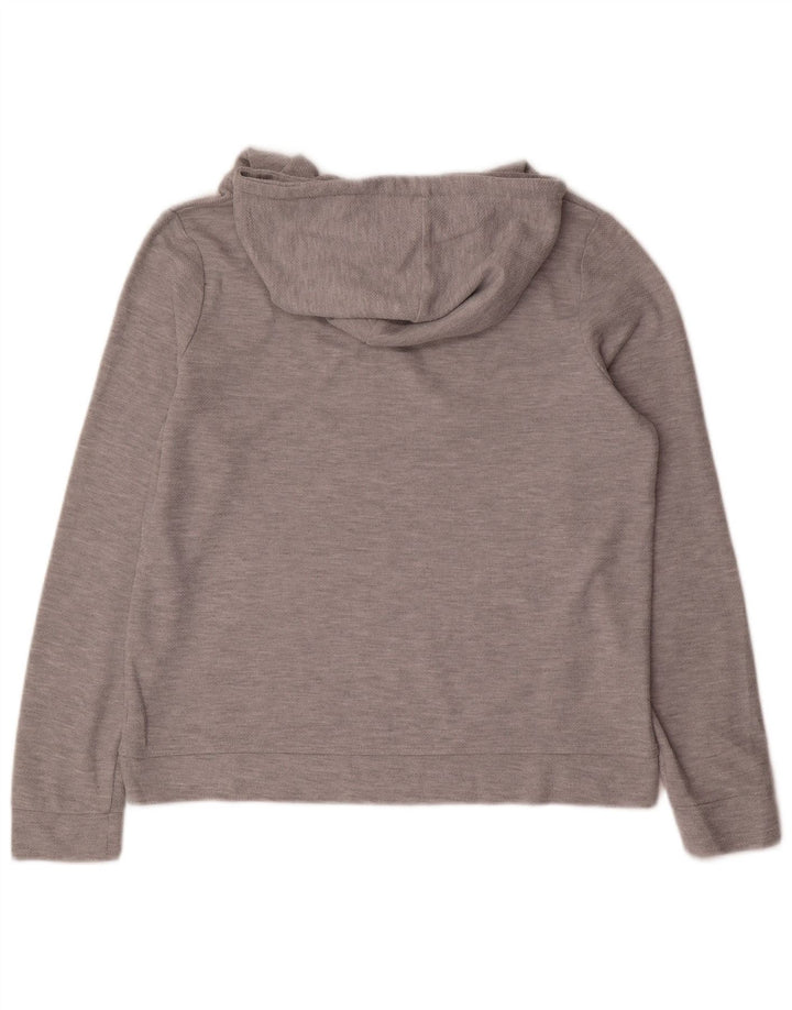 Fat Face Γυναικείο Hoodie Jumper UK 12 Medium Grey Polyester