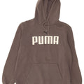 Ανδρικό γραφικό κουκούλα Puma, μεσαίο γκρι βαμβακερό