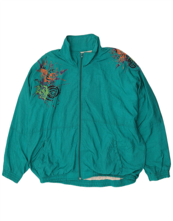 Brugi Ανδρική φόρμα γραφική φόρμα Top Jacket XL Turquoise Polyamide