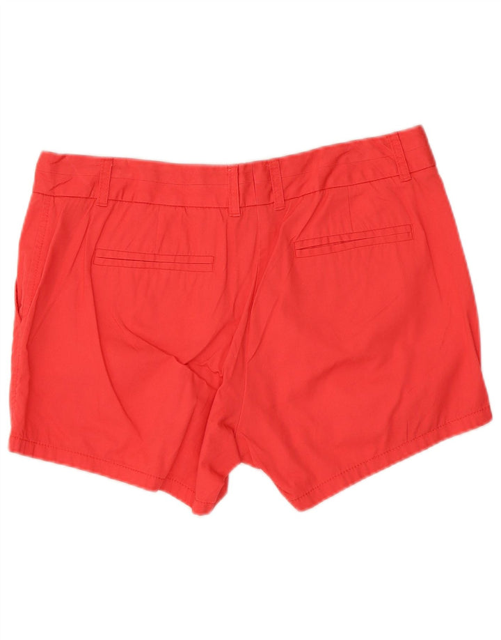 J. Crew Γυναικείο σορτς Chino US 8 Medium W34 Κόκκινο βαμβακερό