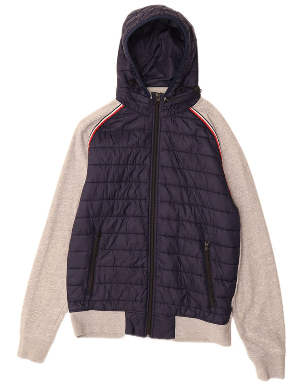 Tommy Hilfiger Ανδρική φόρμα με κουκούλα Vintage Top Jacket Large Navy Blue